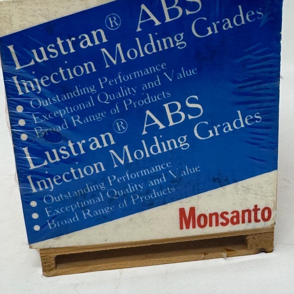 Monsanto Lustran Advertising Paper Pad on Skid Desk Top Decor Agriculture Vtg‎